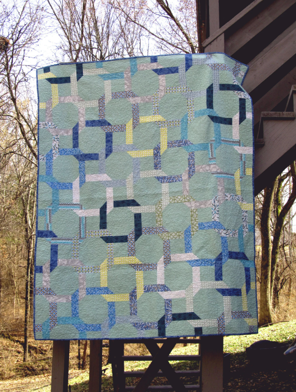 Scrappy Twists & Turns Quilt PDF Pattern by Four Robbins Designs