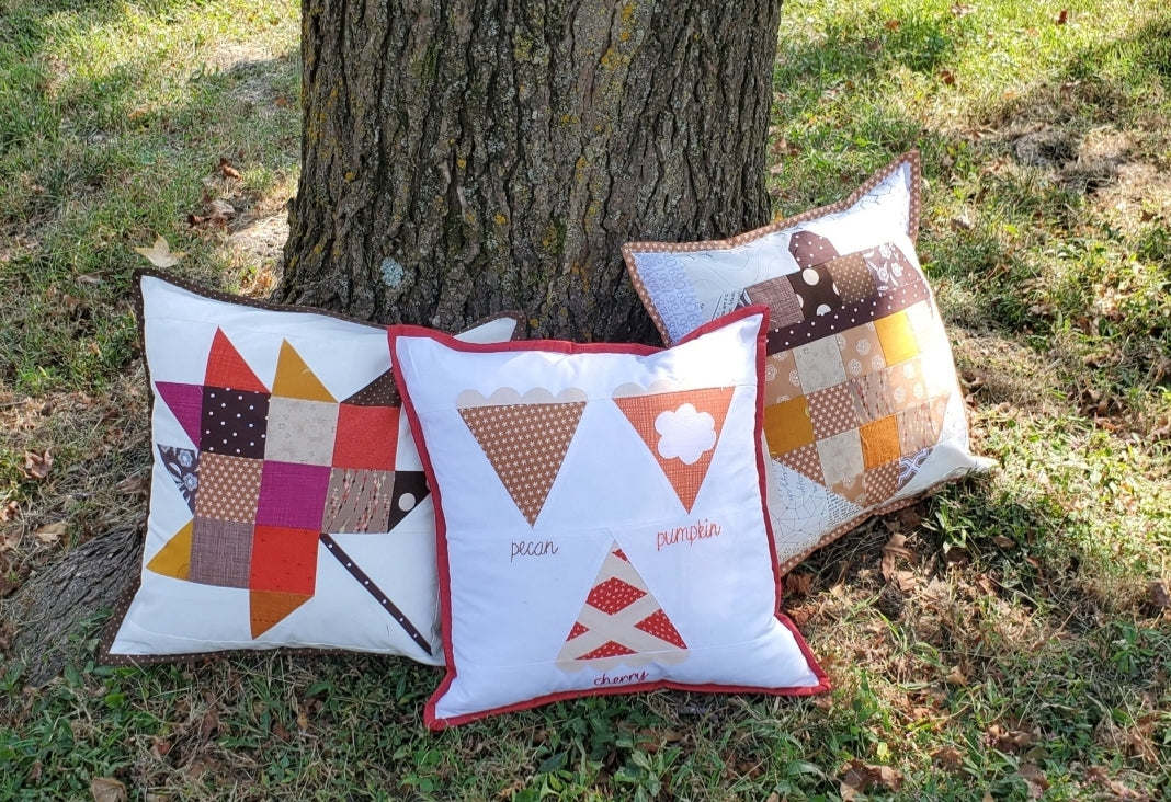 Fall Acorn Pillow Cover PDF Pattern