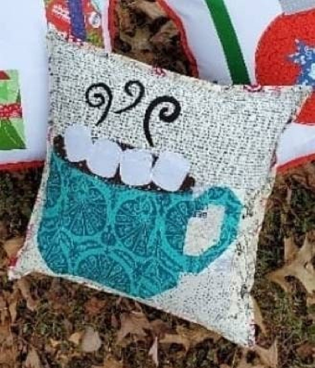 Hot Cocoa Pillow Cover PDF Pattern