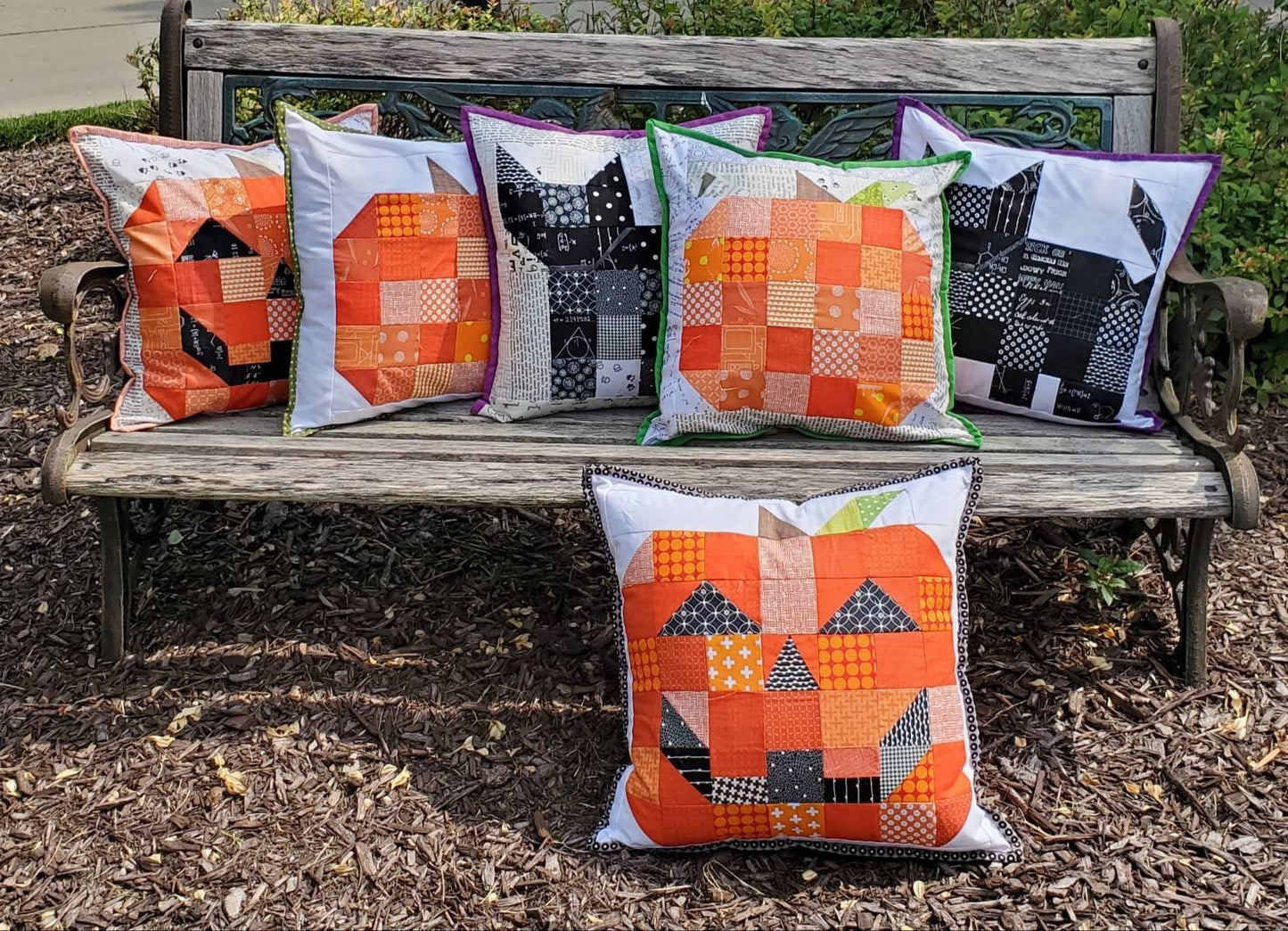 Fall Pumpkin Pillow Cover PDF Pattern