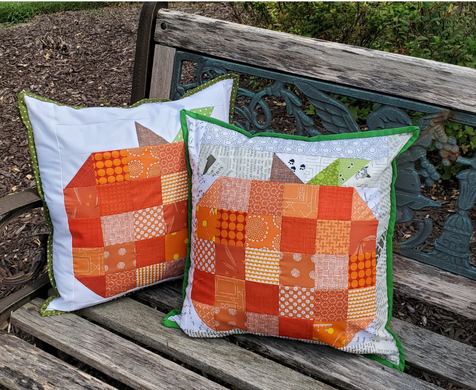 Fall Pumpkin Pillow Cover PDF Pattern