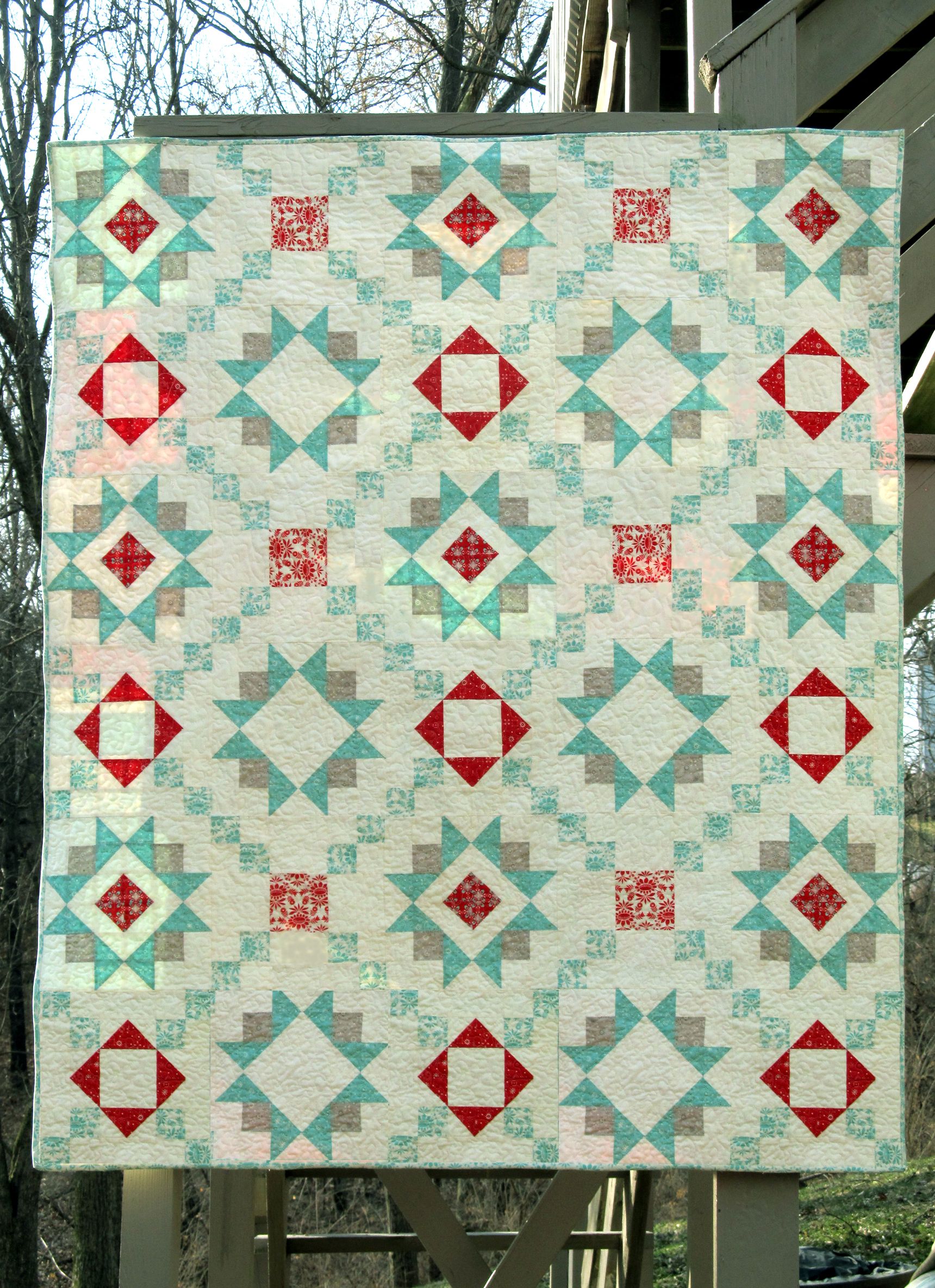 Star Crossed Quilt Pattern FOUR ROBBINS